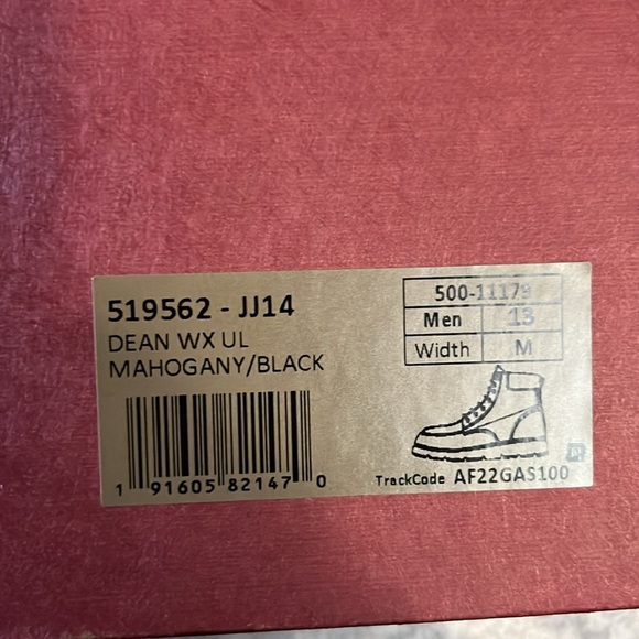 Levi’s Men's Dean WX UL Faux-Leather Rugged Casual Hiker Chukka Boots - Picture 4 of 5